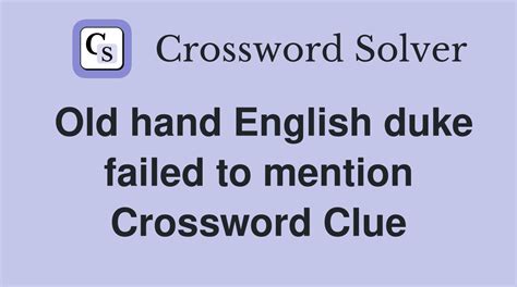 failed to crossword clue